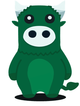 Finn the Bull mascot